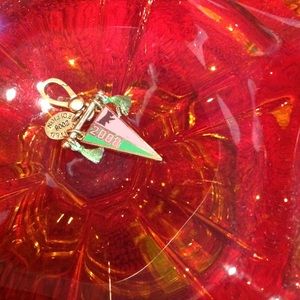 Limited edition juicy couture flag charm